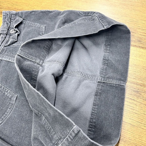 Patagonia Womens Gray Organic Corduroy A-line Short Skirt Pockets Size 4 Y2K - Picture 11 of 13